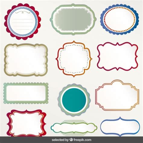 Image result for Free Vector Labels