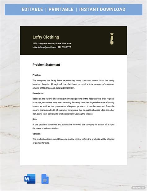 Image result for Problem Statemnt App