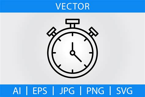 Image result for Stopwatch Outline