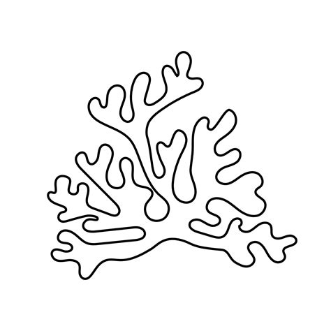 Toradh íomhá ar Coral Reef Outline