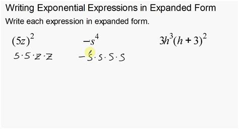 Image result for Expanded Form Examples Fractions with Exponents
