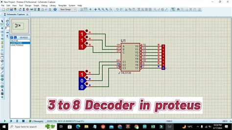 Image result for 3X8 Line Decoder