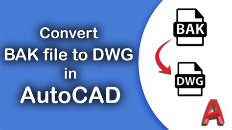 Image result for Convert Bak File to DWG