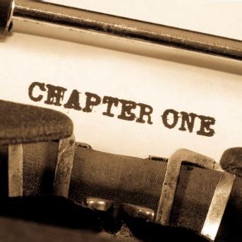 Image result for Writing Book Chapter One