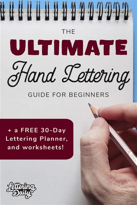 Toradh íomhá ar Paper Hand Lettering Guide
