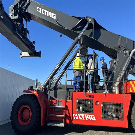 Image result for Reach Stacker Container Handler