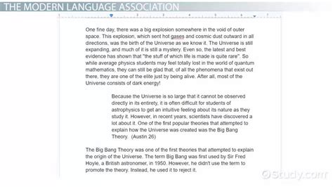 Image result for Block Quote APA Format Example