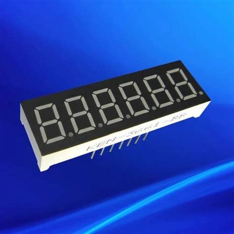 Image result for 6 Digit 7-Segment Display Arduino