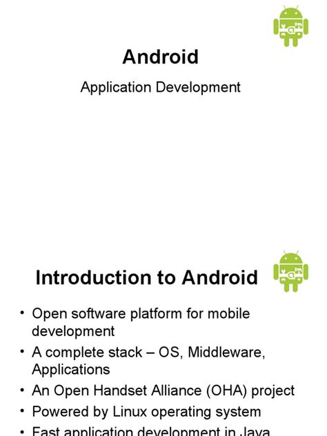Image result for Android Application Development Cover Page