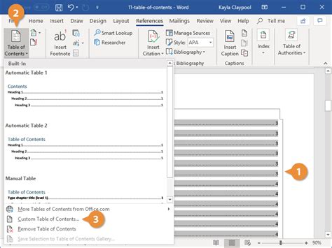 Résultat d’images pour Table of Contents Another Word for Chapter