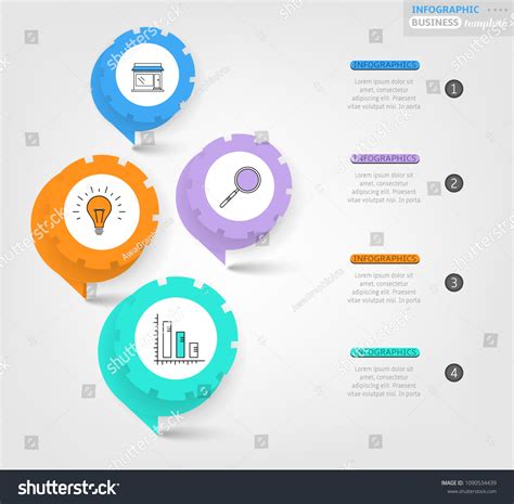 Toradh íomhá ar Modern Graph 4 Steps Process