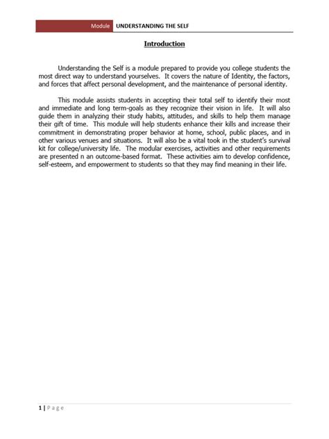 Creating the Self Module Assignment に対する画像結果