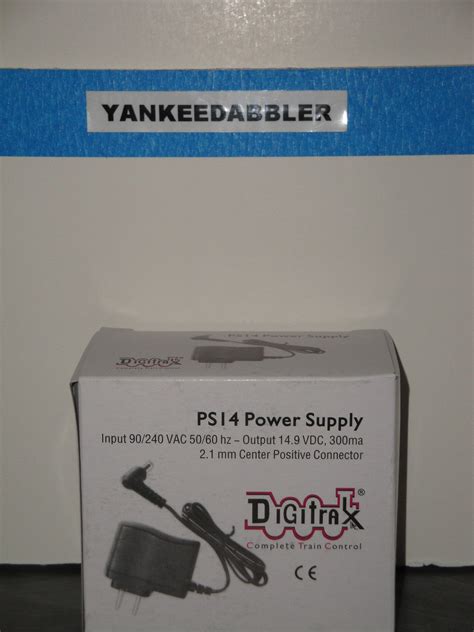 Toradh íomhá ar Digitrax Power Supply