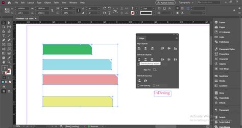 Image result for InDesign Align Shortcut Key