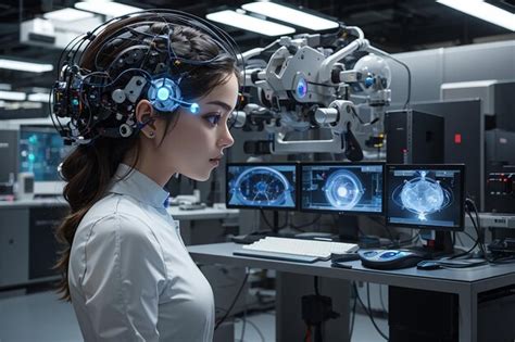 Toradh íomhá ar Futuristic Lab Ceiling