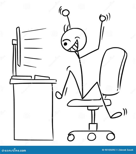 Stick Figure at Computer Meme に対する画像結果