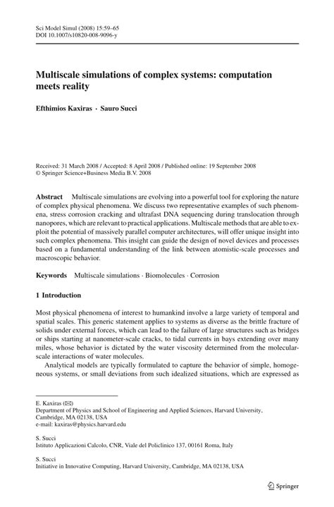 Image result for Complex System Multiscale