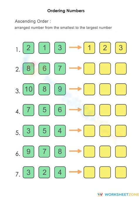 Ordering of Numbers に対する画像結果
