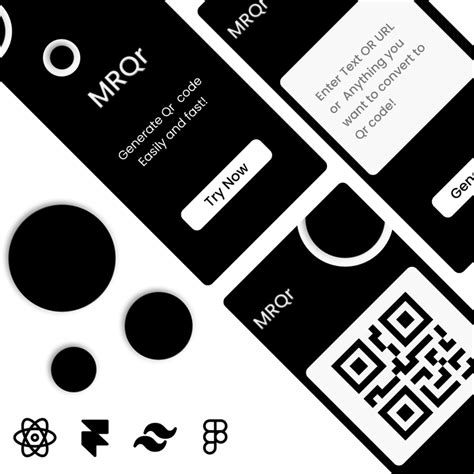 QR Generator UI Design に対する画像結果