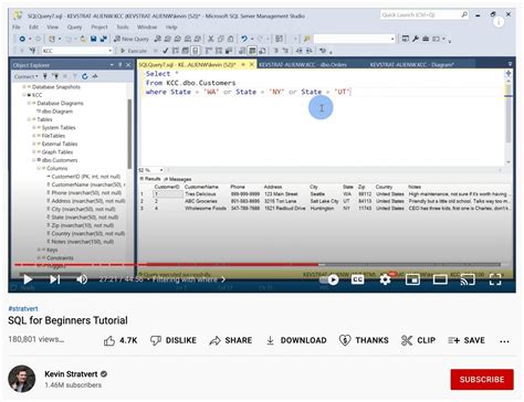 Afbeeldingsresultaten voor SQL for Beginners Tutorials Free