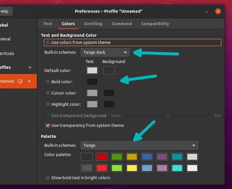 Image result for Ubuntu Terminal Color Scheme