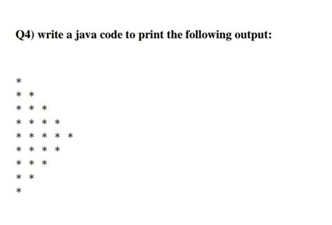 Java Output Code に対する画像結果