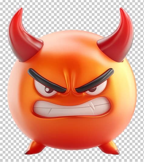 Toradh íomhá ar Demon Emoji PNG