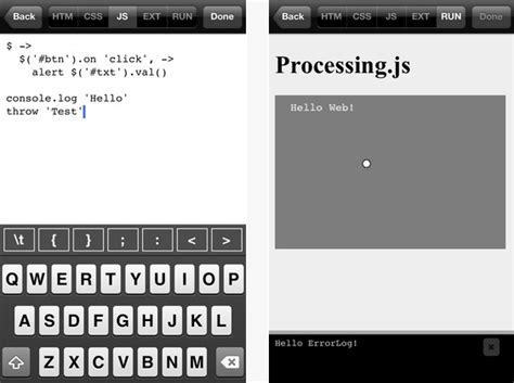 Image result for JavaScript On iPad