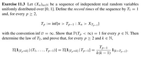 Toradh íomhá ar Conditional Expectation Exercise