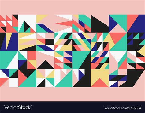 Abstract Geometry Pattern に対する画像結果