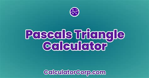 Image result for Pascal's Triangle Calculator