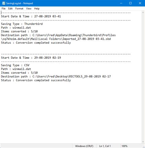Toradh íomhá ar Dat File to TXT