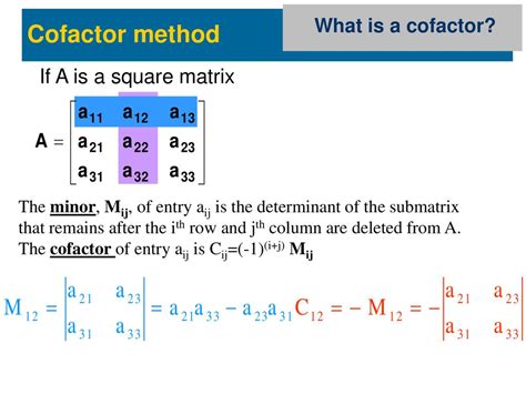 Image result for Block Matrix Cofactor