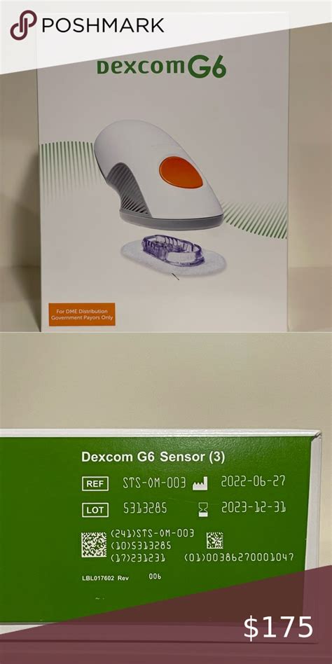 Image result for Dexcom G6 Sensor Box