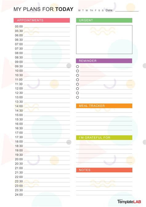 Afbeeldingsresultaten voor Daily Planner Excel
