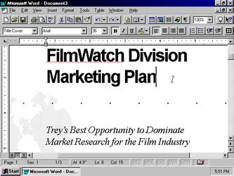 Image result for Windows 95 Word Processor