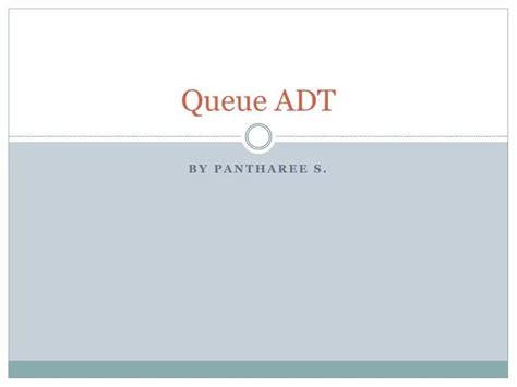 Image result for Visualization of Queue ADT