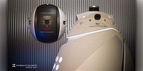 Toradh íomhá ar Knightscope Robot Logo