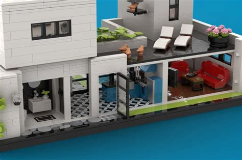 Image result for LEGO Modular House Interior