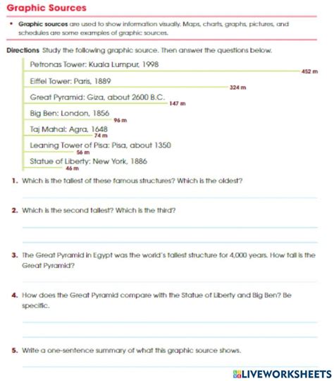 Image result for Worksheets Examples Graphics