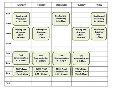 Image result for ESL Video Work Schedules