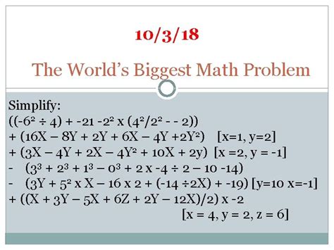 Image result for Big Math Problem Equation