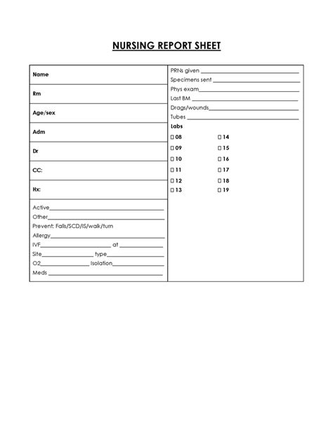 Image result for Report Sheet Format