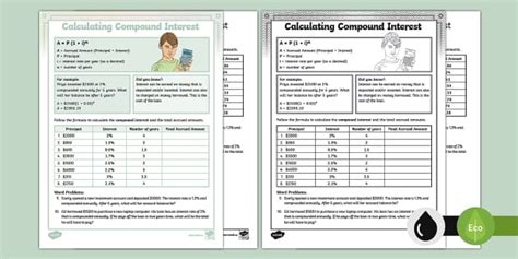 Toradh íomhá ar Compound Interest Calculator Extention Activity