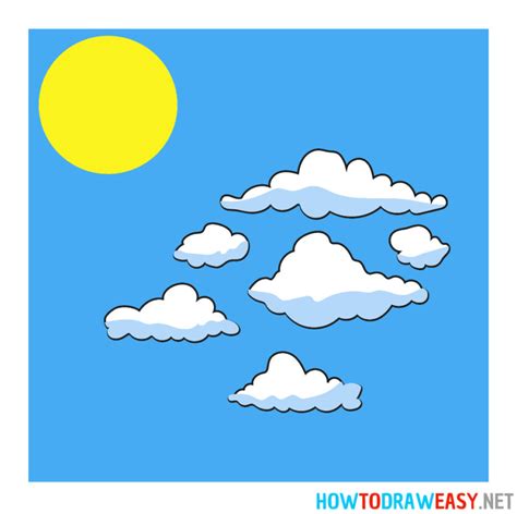 Image result for Sun Sky Drawing
