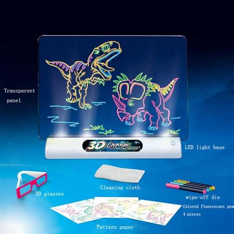 Image result for Magic LED Light Drawing Pad