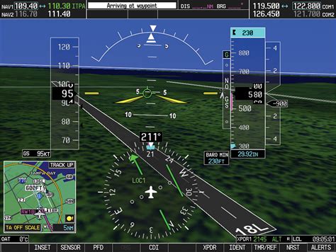 Toradh íomhá ar Horizon Line On Garmin 1000