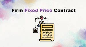 Image result for Fixed Price Contract Types