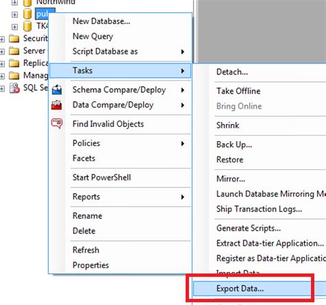 Image result for How to Export a File in SQL Server by Quering
