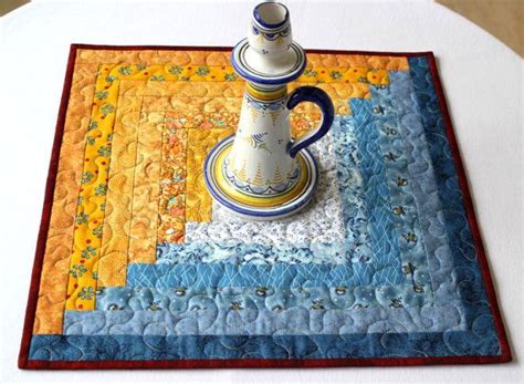 Afbeeldingsresultaten voor Log Cabin Table Topper